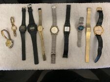 job lot vintage Ladies Watches X 11 - Rotary Shivas L’Heure  Mentor & More Gold