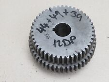 39T 49T 44T 12DP Triple Spur Gear 1" Keyed Bore For Lathe Milling Machine BLA2