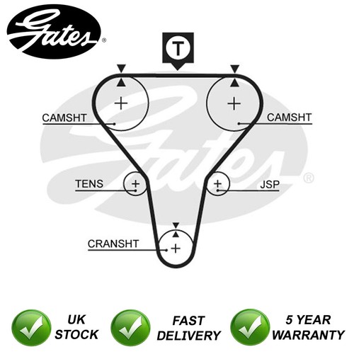 Timing cam belt - timing, fits