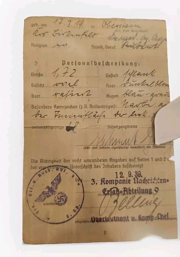 Wwii original documents - wwii,