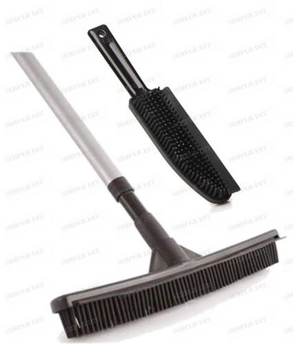 Rubber broom brush - rubber,