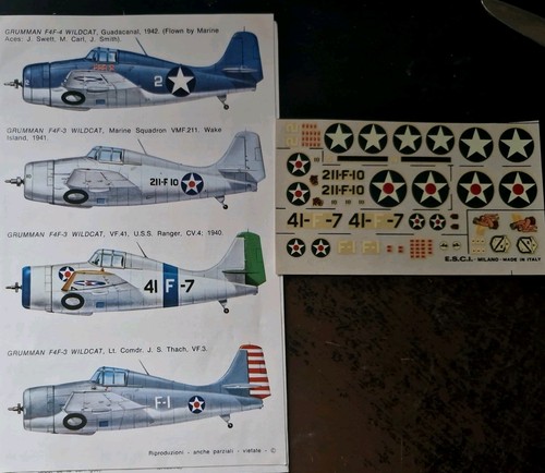 Esci f4f wildcat 4 - esci,