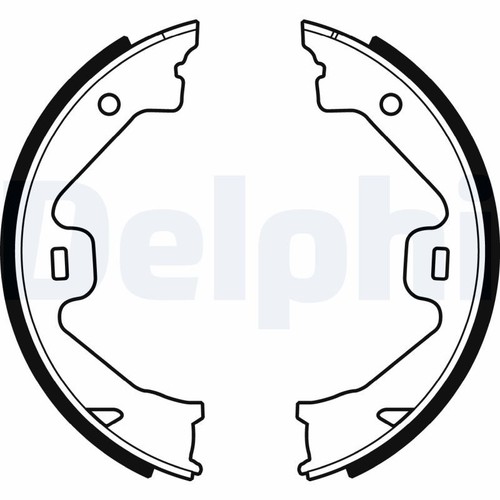 Parking brake - shoe, set