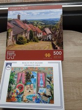 2x500 piece jigsaw - , puzzles