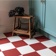 Luxury vinyl floor tiles