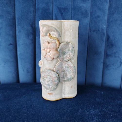 Studio art pottery flower - art,