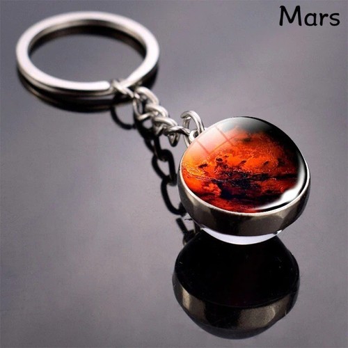 Double side space - space, keychain