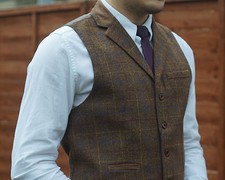 Mens milano tweed - mens, collared