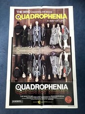 QUADROPHENIA Original MODS Movie Film Poster VESPA GS160 Scooter LAMBRETTA LI150