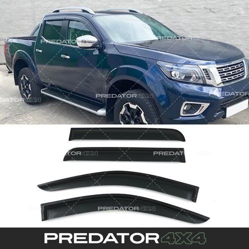 Black wind deflectors door - deflectors,