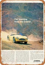 METAL SIGN - 1962 Shelby AC