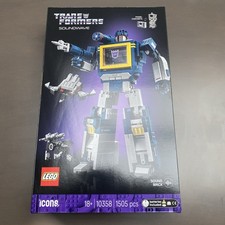 LEGO Transformers Soundwave Figure 10358.Brand new sealed