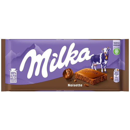Milka nosiette milk chocolate - milka,