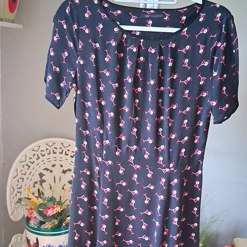 Collection black viscose - m&s,