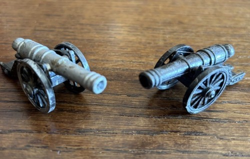 Vintage victory toy cannon - 2x,