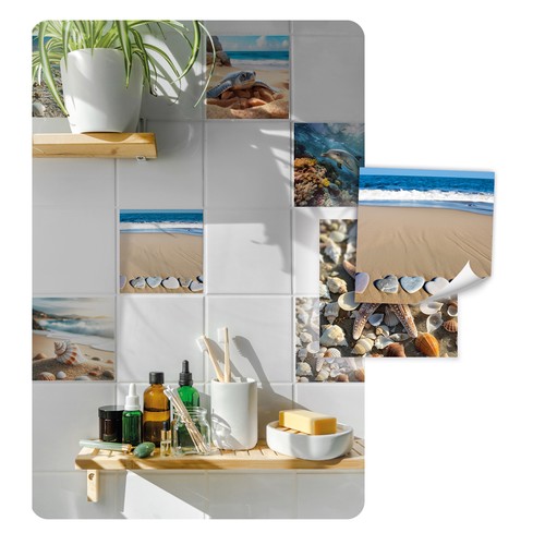 Tile stickers set decal film - stickers,