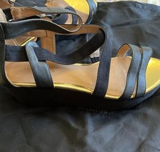 7eee Wide Fit Wedge Sandals