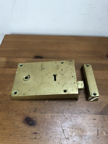 Solid brass rim - lock,