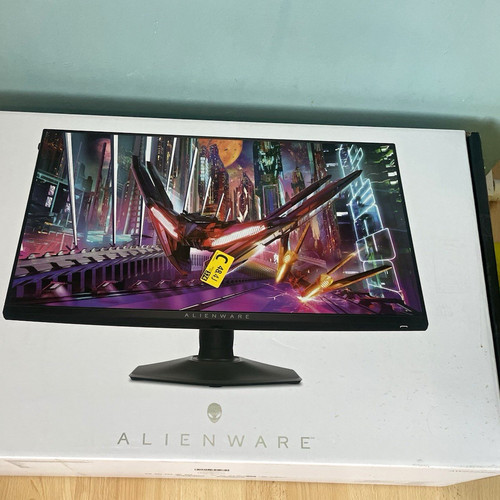 Alienware black monitor with - monitor,