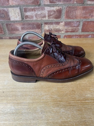 Barker leather brogue shoes - brogue,