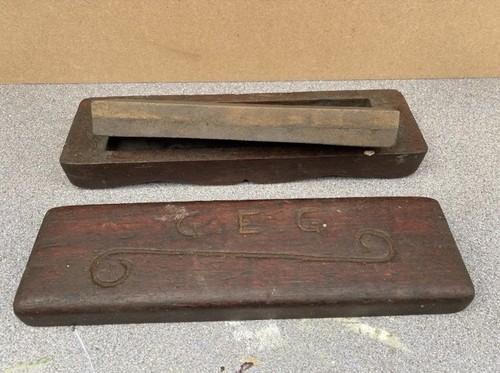Vintage sharpening stone oil - vintage,