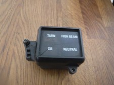 YAMAHA RD350LC RD500LC YPVS PILOT BOX WARNING LIGHTS GAUGE RD 350LC RD350 RZ350