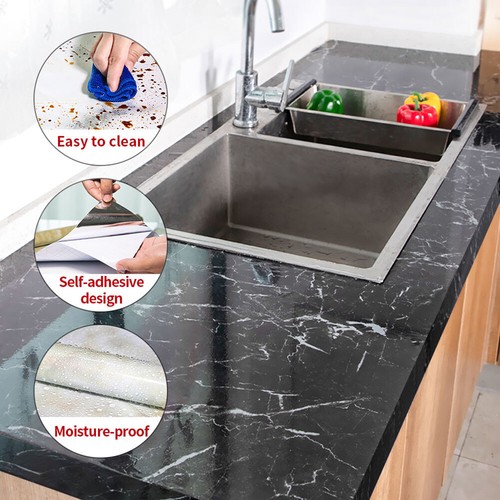 Gloss black marble - gloss,