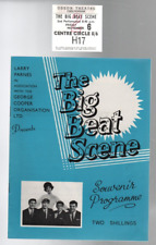 1964 The Big Beat Scene Concert Ticket & Programme Odeon Theatre Cheltenham