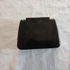 Old Vintage Small Black/Brown Bakelite(?) Jewellery/Cufflink Box - B Grands Prix