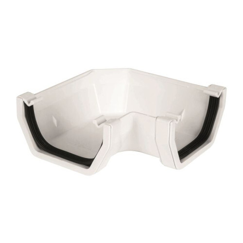 White plastic square style - white,