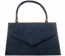 Women Faux Suede Clutch Bag