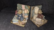 Teddy Bear Bookends Vintage
