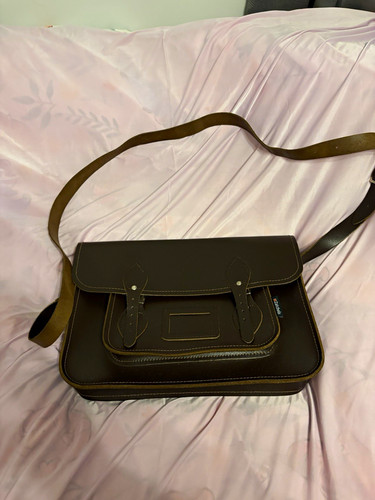 Zatchels dark brown handmade - zatchels,