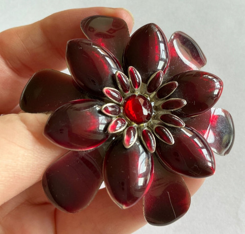 Vintage metal daisy - daisy, flower