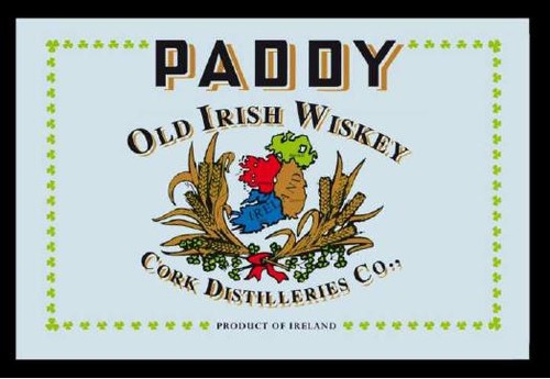 Paddy irish whiskey mirror - paddy,