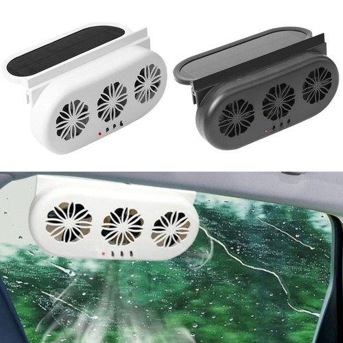 Car solar exhaust fan - car, usb