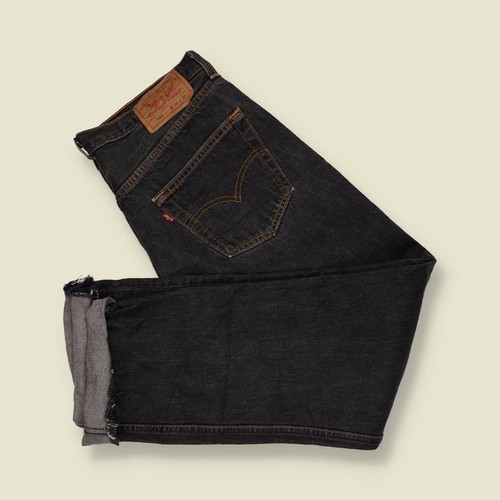 Vintage 1980s levi black 501 - black,