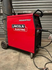 LINCOLN POWERTEC 255C COMPACT MIG WELDER 3 PHASE GOOD WORKING CONDITION 
