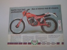 advertising Advertising 1983 MOTO FANTIC TRIAL 240 PROFESSIONAL