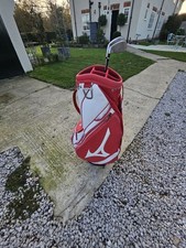 Rare Red Mizuno Cart Bag