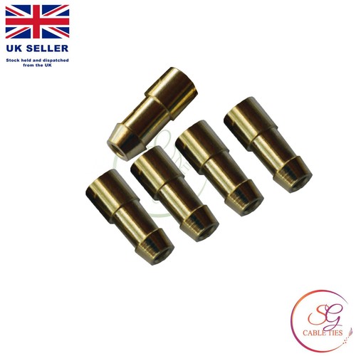 100x uninsulated brass bullet - 100x,