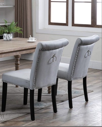 Grey dining chairs - chairs, 4