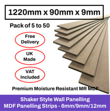 MDF Strips Shaker Wall