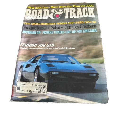 Road track dec 1976 - track, ferrari