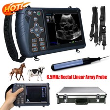 Portable Vet Ultrasound Machine Scanner Rectal Probe For Cow, Cattle, Horse