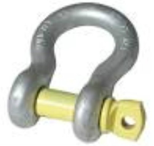 Ton alloy bow shackle - alloy, /