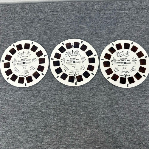 Gaf viewmaster reels - viewmaster, batman