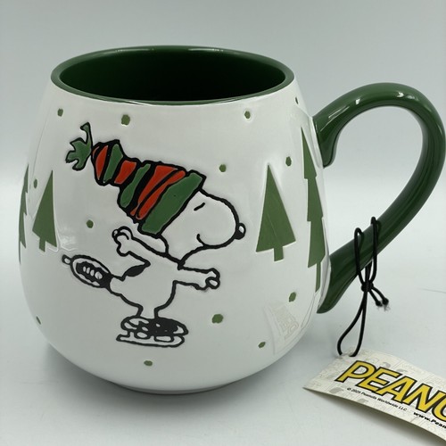 Snoopy ice skating - 'ice, skating'