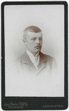 CDV Carte de Visite Lancashire
