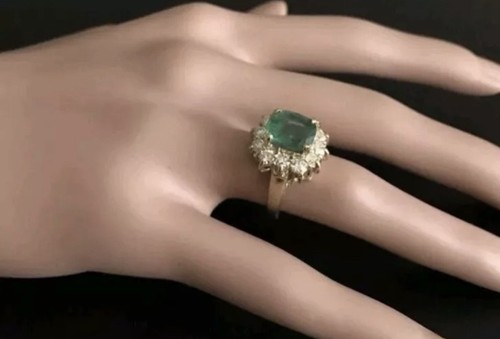 14k zambian emerald ring - zambian,